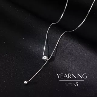 GLAMOR✨จี้เงิน Yearning จี้้สร้อยคอ สร้อยเงินแท้ สร้อยแฟชั่น สร้อยคอเพชร สร้อยคอเงิน สร้อยคอเพชร