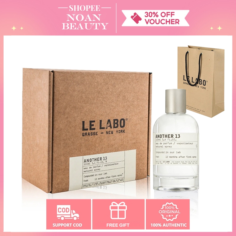 แท้ % น้ำหอม Le Labo Another 13 Eau de Parfum 100ML น้ำหอมยูนิเซ็กซ์ น้ำหอมยอดนิยมล่าสุด