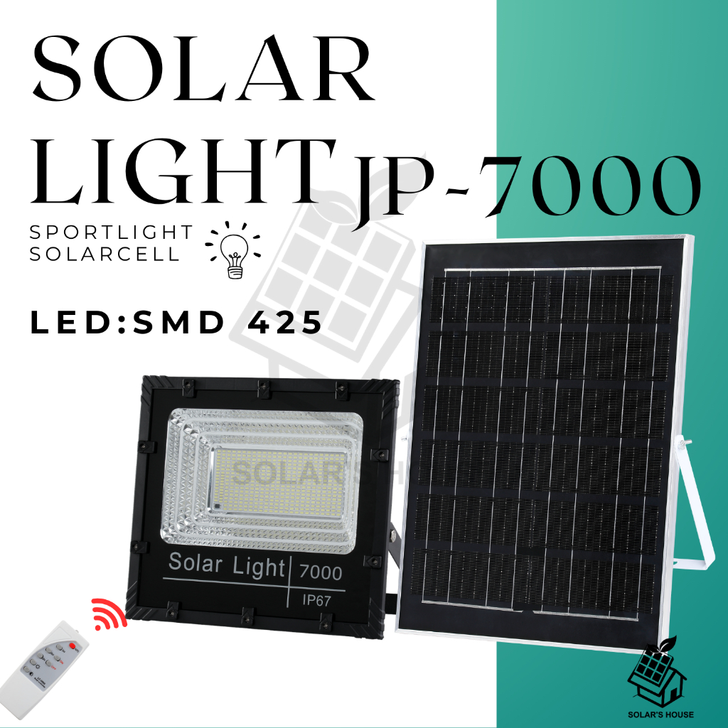 ์์New JP-350w JP-1000w JP-2500w JP-5000w JP-7000Solar light ไฟพลังงานแสงอาทิตย์ โคมไฟสปอตไลท์ รุ่นให