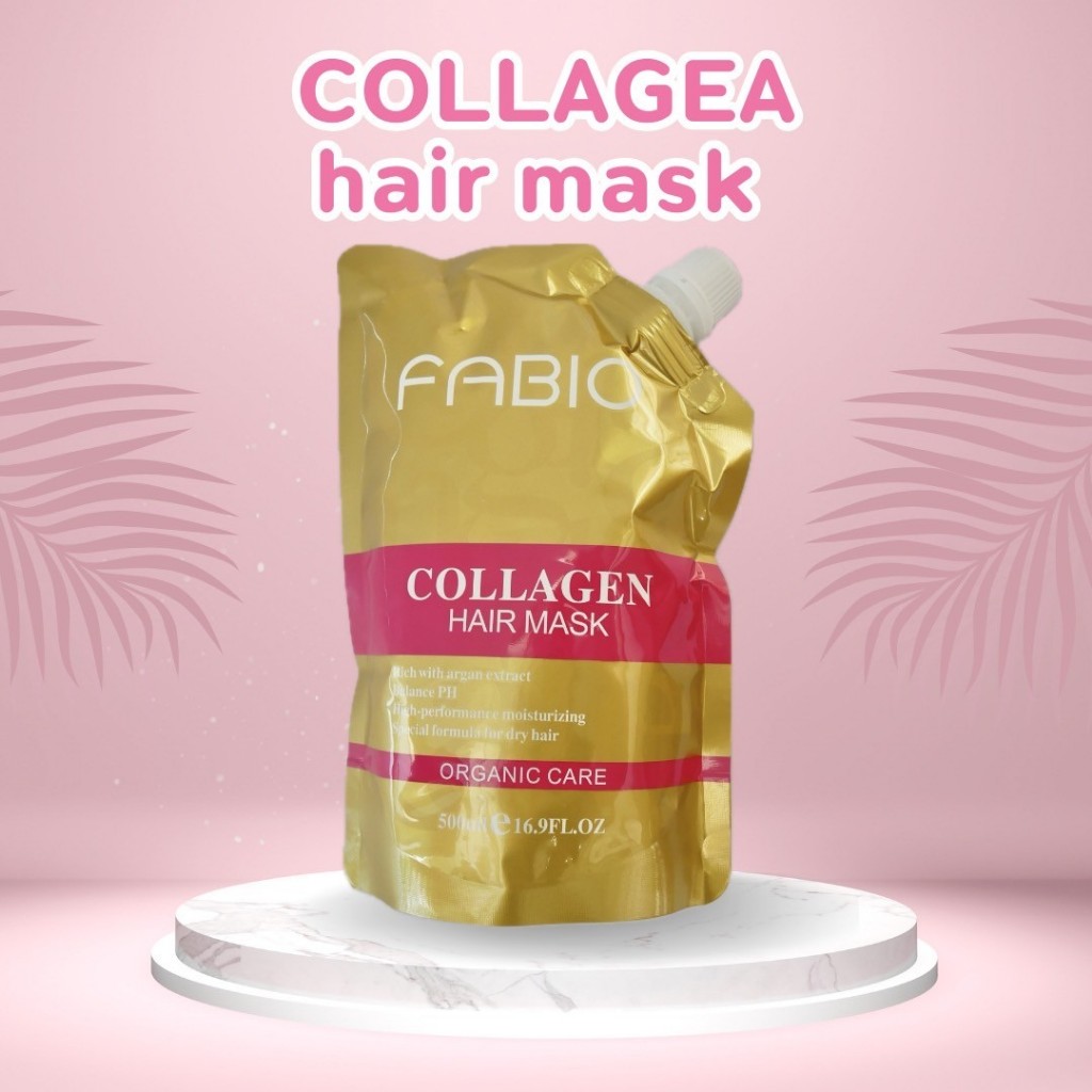 Collagen Hair Mask คอลลาเจนมาร์ค คืนความชุ่มชื่นความสมดุลให้เส้นผมอุดมด้วย Collagen ซึมซับเข้มข้นเสริมสร้าง และ บำรุงเส
