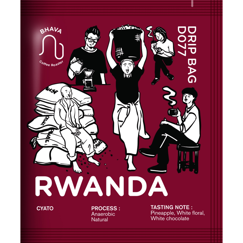 D077 Bhava Rwanda Cyato Anaerobic Natural Dripbag