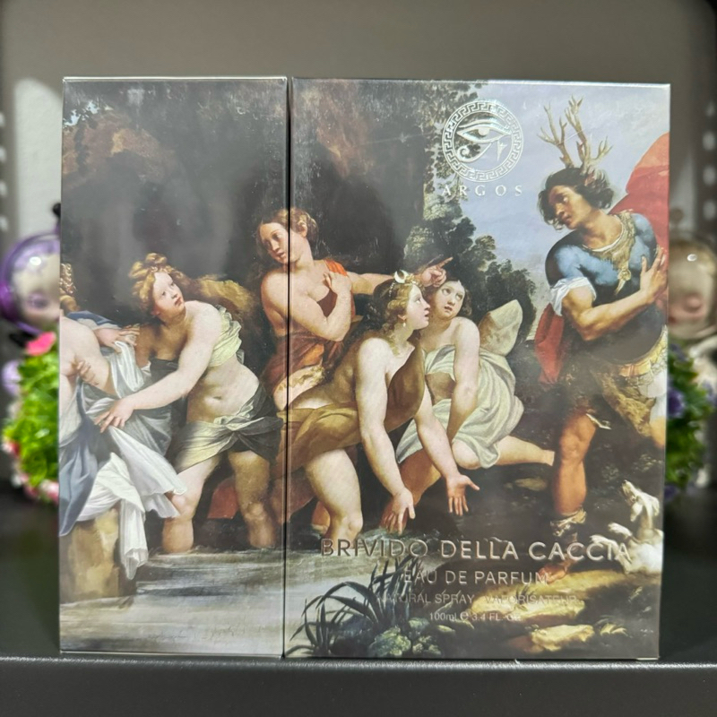 👑Argos Brivido Della Caccia Eau De Parfum Spray 100ml.👑กล่องซีล 💯น้ำหอมแท้