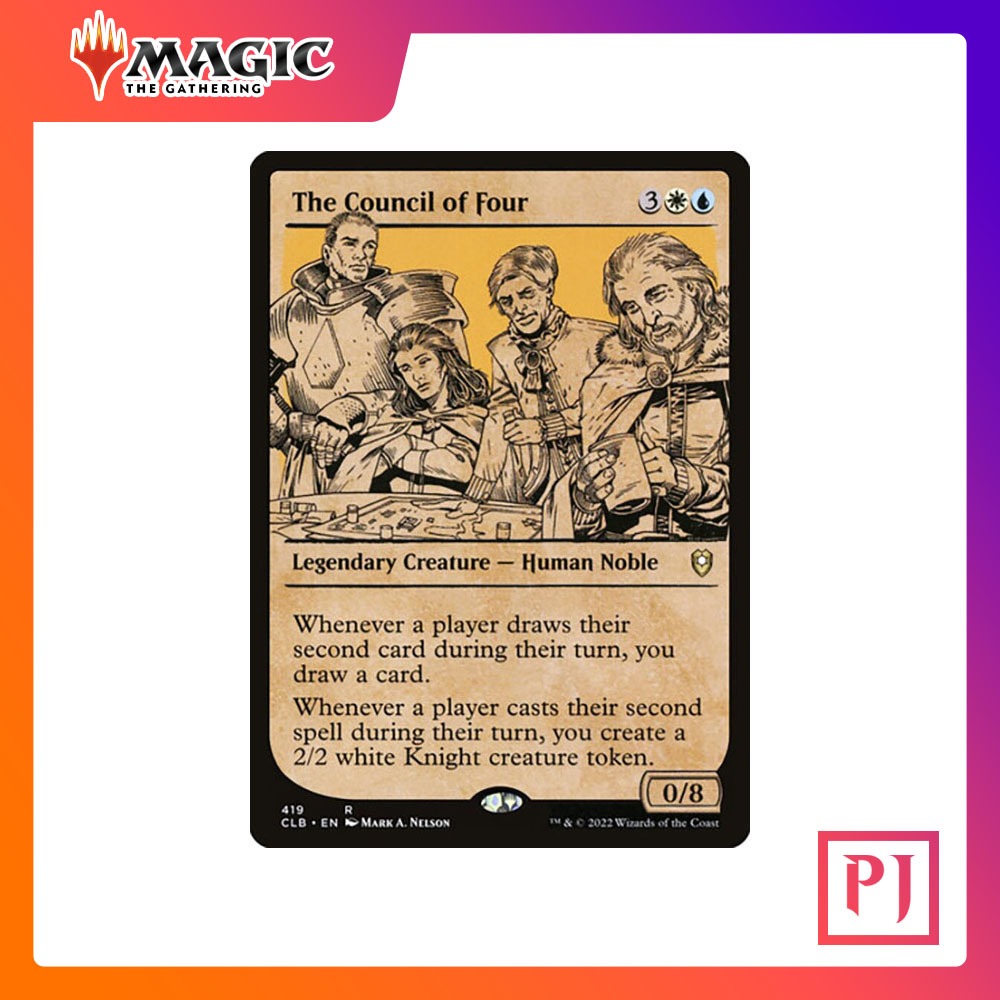 [MTG] The Council of Four (Showcase) [ZNC] [LAND][RARE] [NORMAL] [ENG] (การ์ดเมจิค / Magic the Gathe