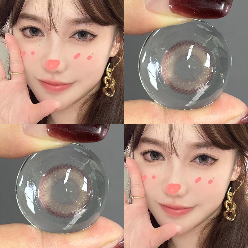 【Buy 1 Get 3】Midroo คอนแทคเลนส์ เลนส์ธรรมชาติขนาดบิ๊กอาย Sweet Lens 14.2-14.5mm ลนส์ขยาย เปลี่ยนรายเดือน