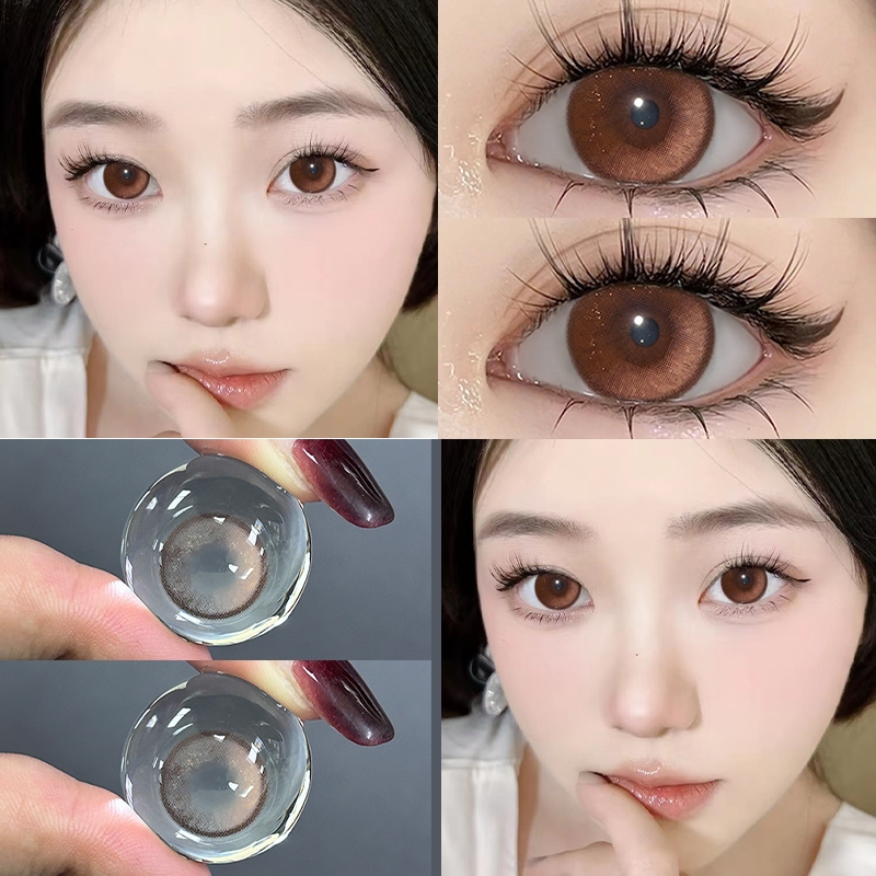 【Buy 1 Get 3】Midroo คอนแทคเลนส์ เลนส์ธรรมชาติขนาดบิ๊กอาย Sweet Lens 14.2-14.5mm ลนส์ขยาย เปลี่ยนรายเดือน