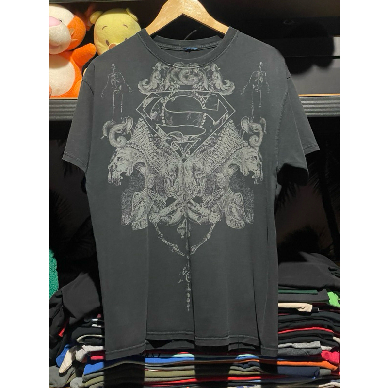 เสื้อ SUPERMAN ลายขึ้นคอสวย
