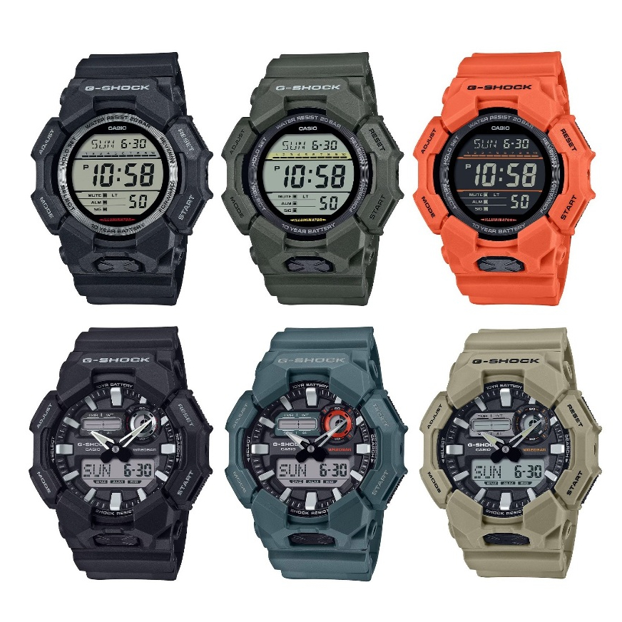 Casio G-Shock รุ่น GD-010(GD-010-4,GD-010-3,GD-010-1) / GA-010( GA-010-1A, GA-010-2A,GA-010-5A)