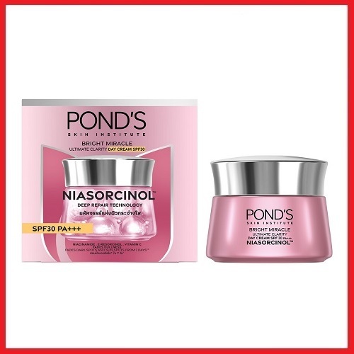 พอนด์ส ไบรท์ มิราเคิล อัลติเมท คลาริตี้ เดย์ ครีม Pond's Bright Miracle Ultimate Clarity Day Cream S