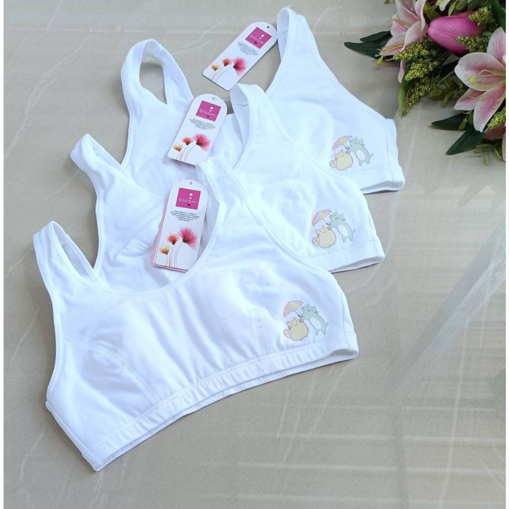 Wacoal bloom งานเกรด 1 แบบสวม สำหรับน้องที่เริ่มมีเนินอก