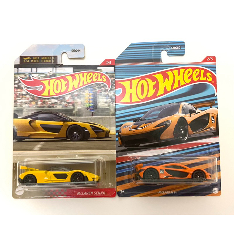 Hot Wheels | McLAREN SENNA | McLAREN P1 ‼️P1 แพคมีรอยแตก‼️| 📦สินค้ามีพร้อมส่ง