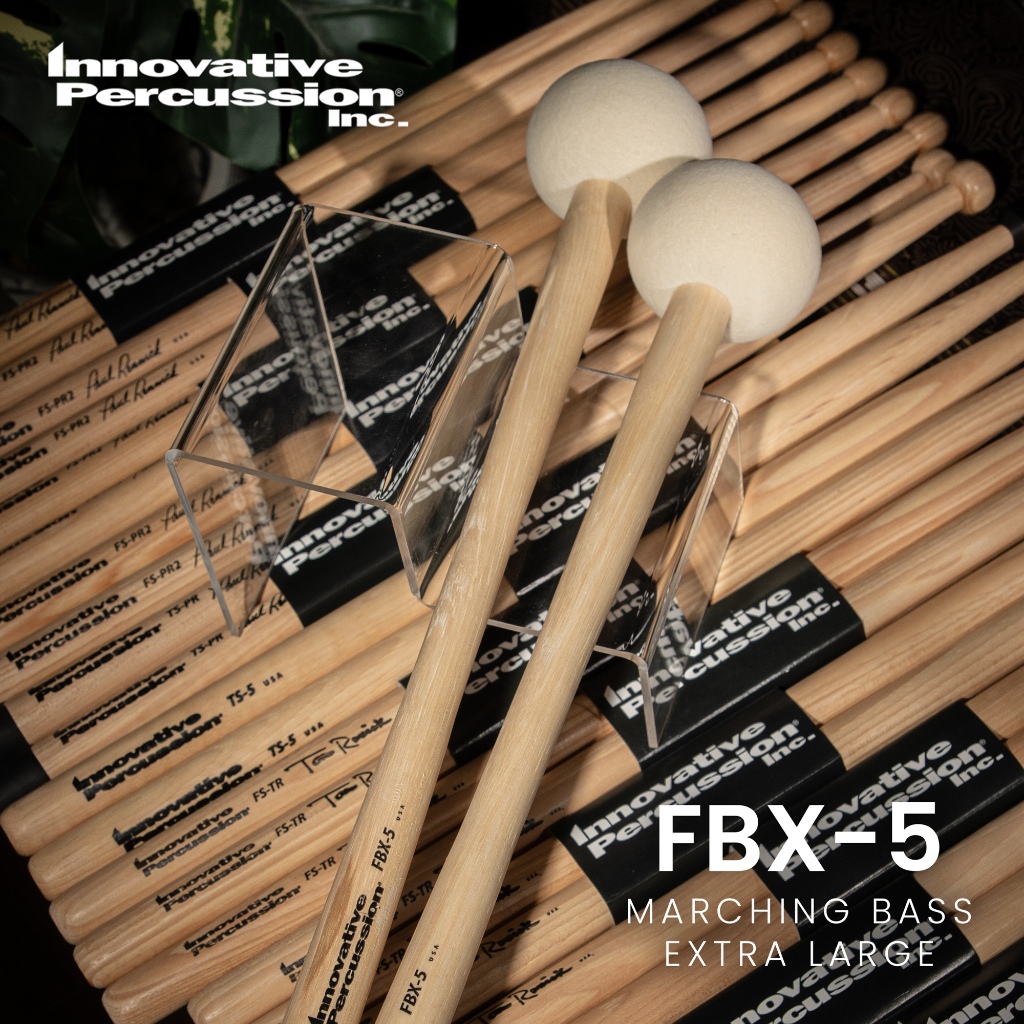 Innovative Percussion FBX-1 / FBX-2 / FBX-3 / FBX-4 / FBX-5 ไม้กลอง Innovative ไม้ตีกลองใหญ่ Innovat