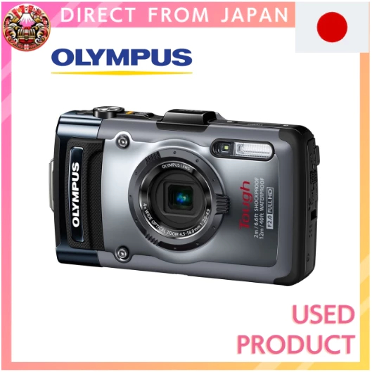 【Used】 OLYMPUS Digital Camera TG-1 Silver 12m Water Resistance 2m Drop Shock -10°C Low Temperature R