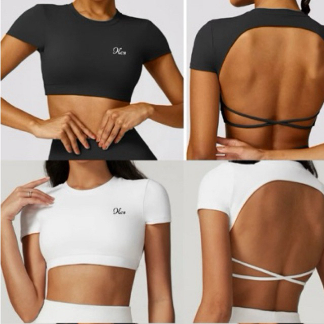 NEW Bella Crop Top2.0(มีฟองน้ำ)