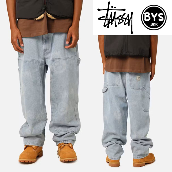 [สินค้าของแท้][พร้อมส่ง] STUSSY Stock 8 Ball Carpenter Jeans (AU)
