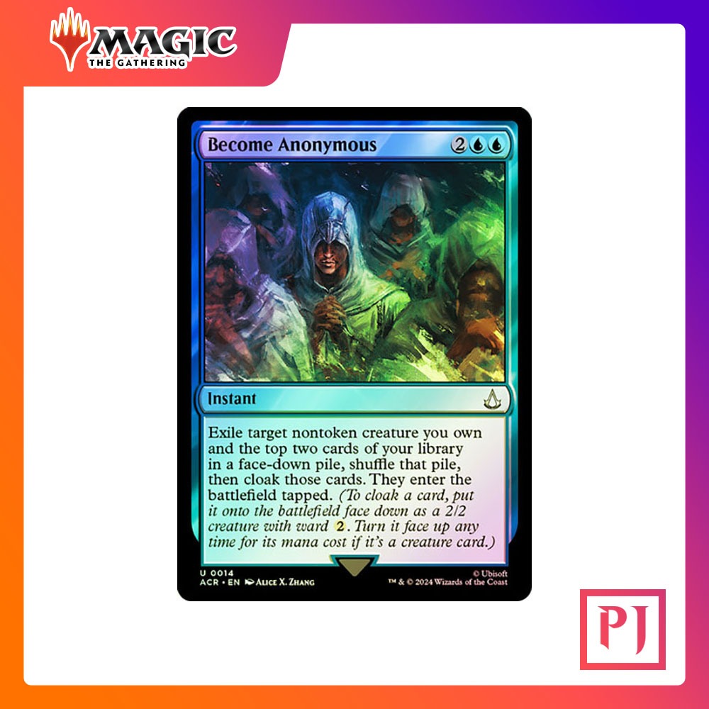 [MTG] Become Anonymous [ACR] [BLUE] [UNCOM] [FOIL] [ENG] (การ์ดเมจิค / Magic the Gathering)