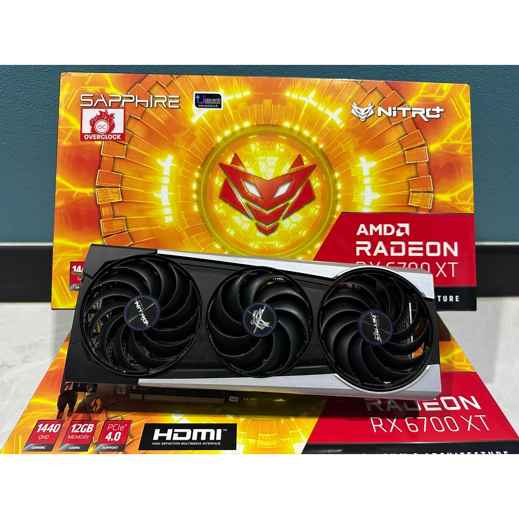 SAPPHIRE NITRO+ AMD Radeon™ RX 6700 XT 12GB