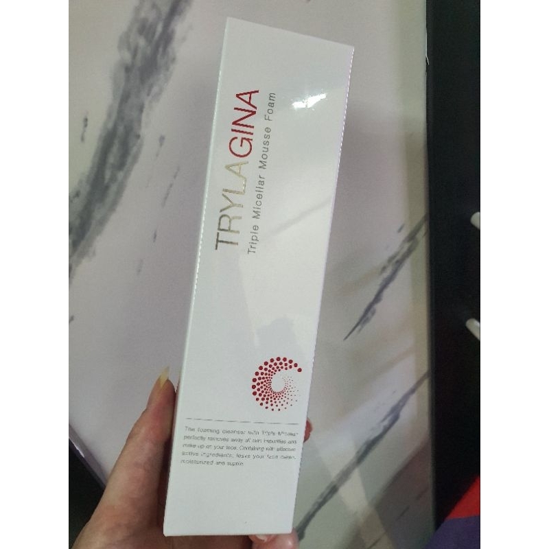 โฟมล้างหน้า ไตรลาจิน่าได้รับเป็นตัวใหม่ของแท้ 100% ลดราคา ร้านเปิดใหม่