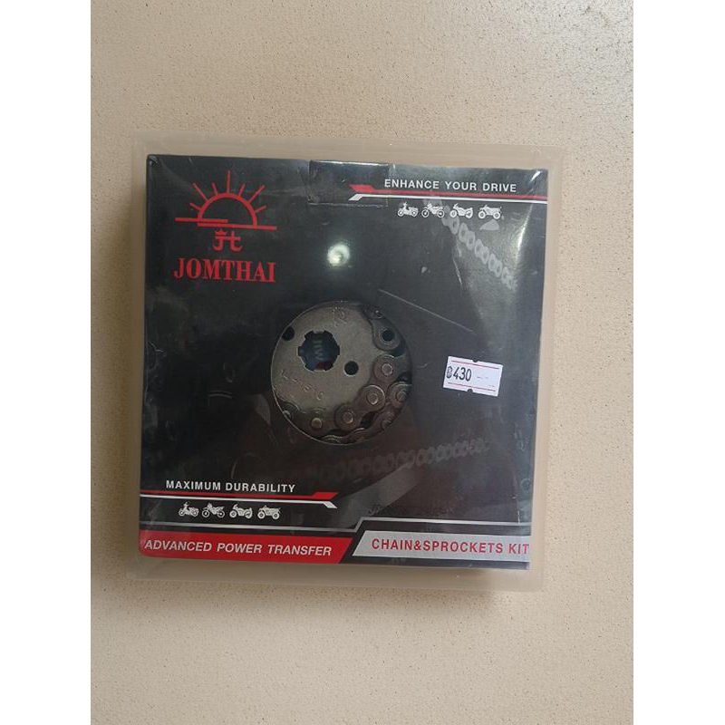 ชุดโซ่สเตอร์JOMTHAI รถมอเตอร์ไซค์