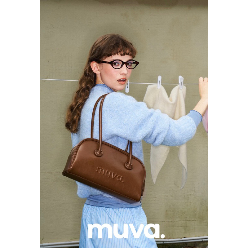MUVA (โค้ดลด 30%) new collection city bag preorder 7-14 วัน แท้ 100% จากชอป 💖แถมฟรีจี้พวงกุญแจ💖