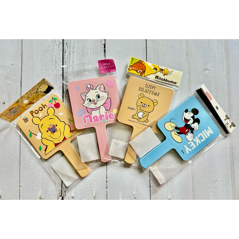 กระจกมีด้ามจับขนาดกลาง 374 ลายสุดน่ารักพร้อมส่ง