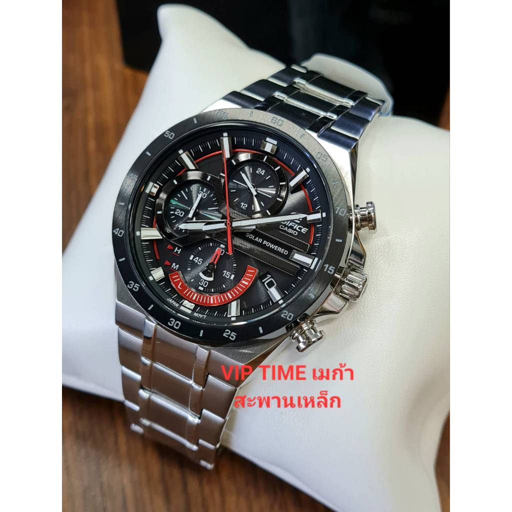 Casio Edifice นาฬิกาข้อมือผู้ชาย สายสแตนเลส EQS-920 รุ่น EQS-920DB-1 / EQS-920DB-1A