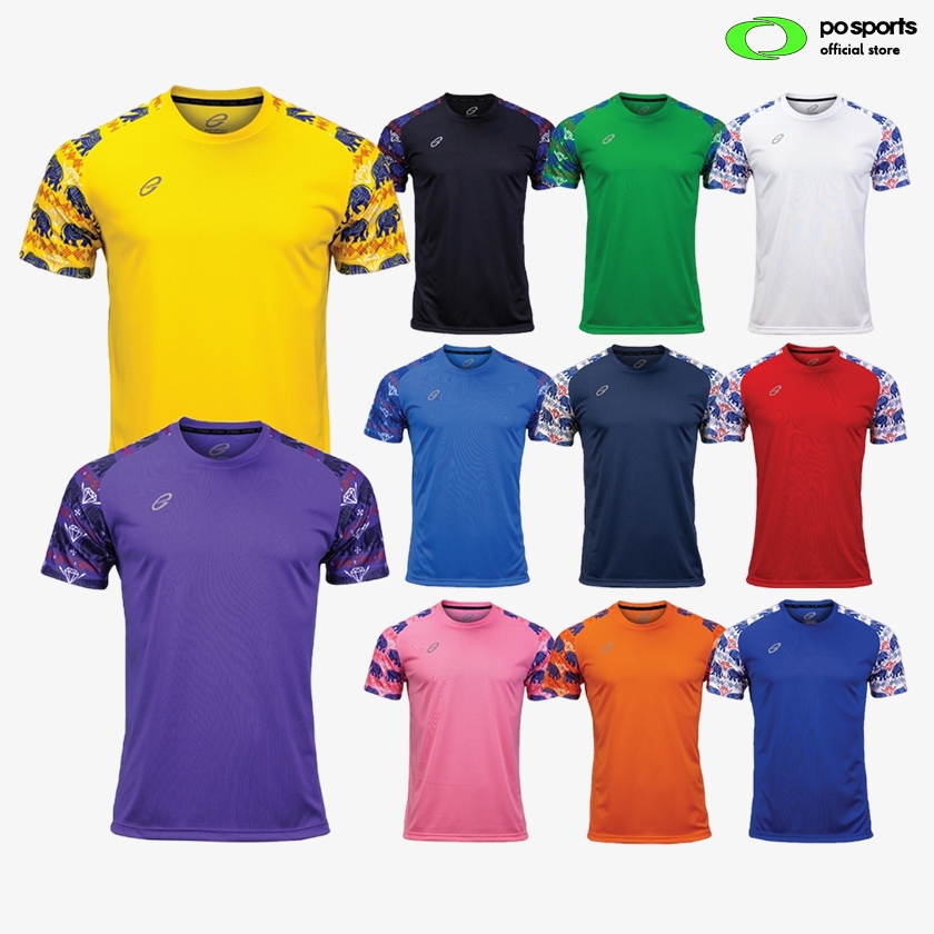 EGO SPORT เสื้อคอกลมพิมพ์ลายช้างซอฟต์พาวเวอร์ X THAI ELEPHANT รุ่น EG1019 **กรุณาทักแชตสอบถามไซส์เสื