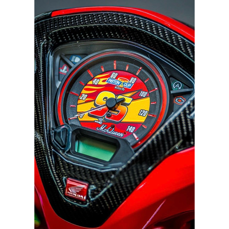 แผ่นไมล์หลีด เวียดนาม Honda lead125 แผ่นหนา สวยสุดในตลาด สีเข้ม สีสด งานตรงปก 100%