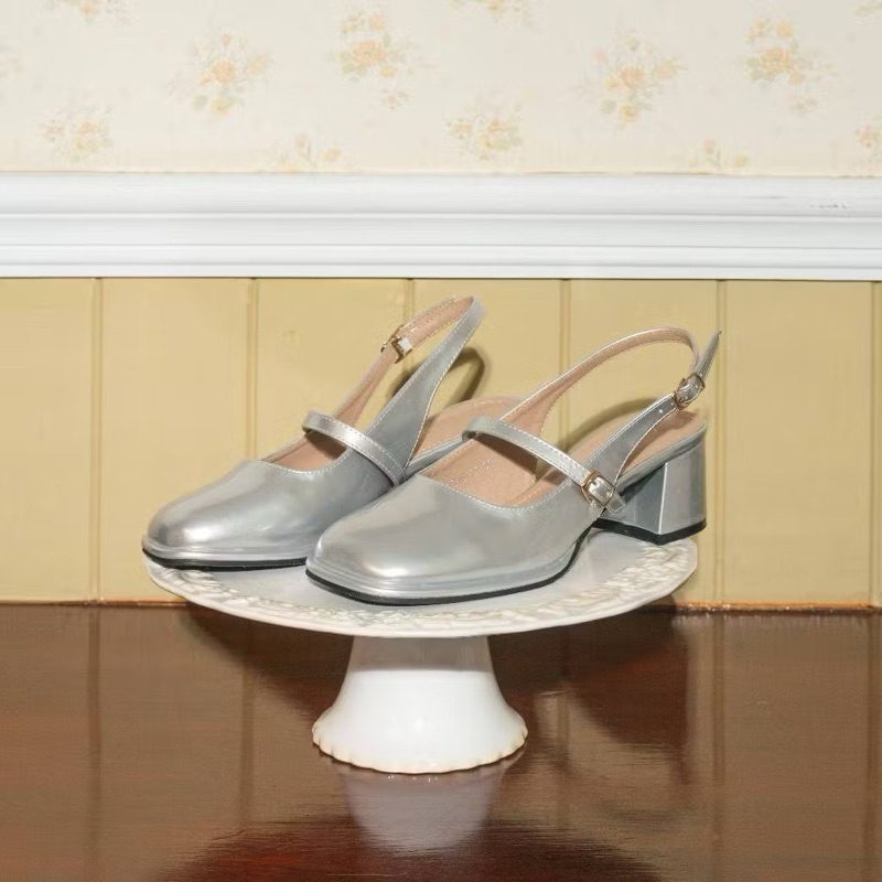 Labotte.bkk silver shoes