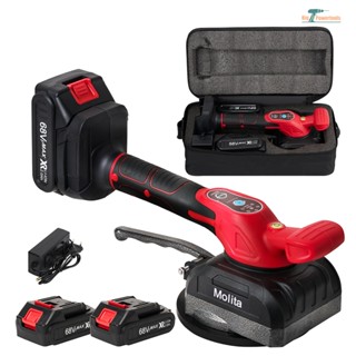 MOLITA เครื่องดูดสั่นกระเบื้องไร้สาย 68V แบตเตอรี่ 2 ก้อน ติ…