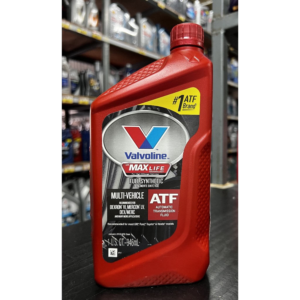 น้ำมันเกียร์ออโต้ ATF Max Life 1ลิตร วาโวลีน Valvoline