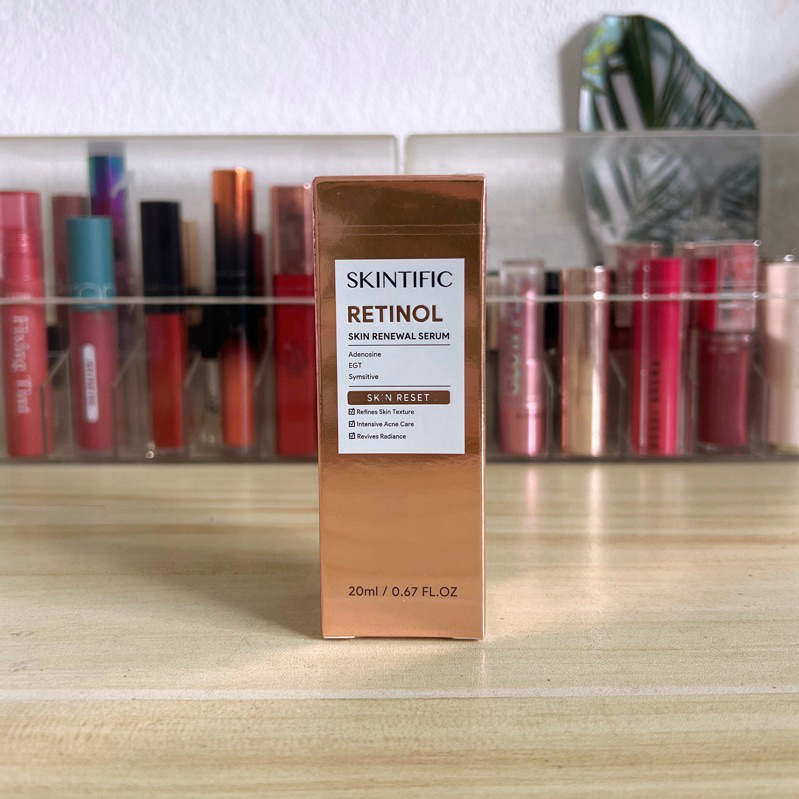 มือ1 Skintific retinol skin renewal serum 20ml (ราคาเต็ม580)