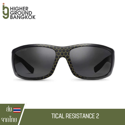 Method Seven - TICAL RESISTANCE 2 SUNGLASSES Yellow Honeycomb แว่นกันแดด แว่นปลูกต้นไม้ ของแท้