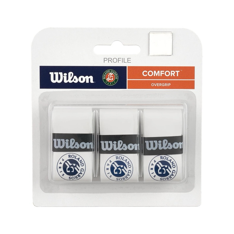 ที่พันด้ามไม้เทนนิส WILSON ROLAND GARROS OVERGRIP PACK