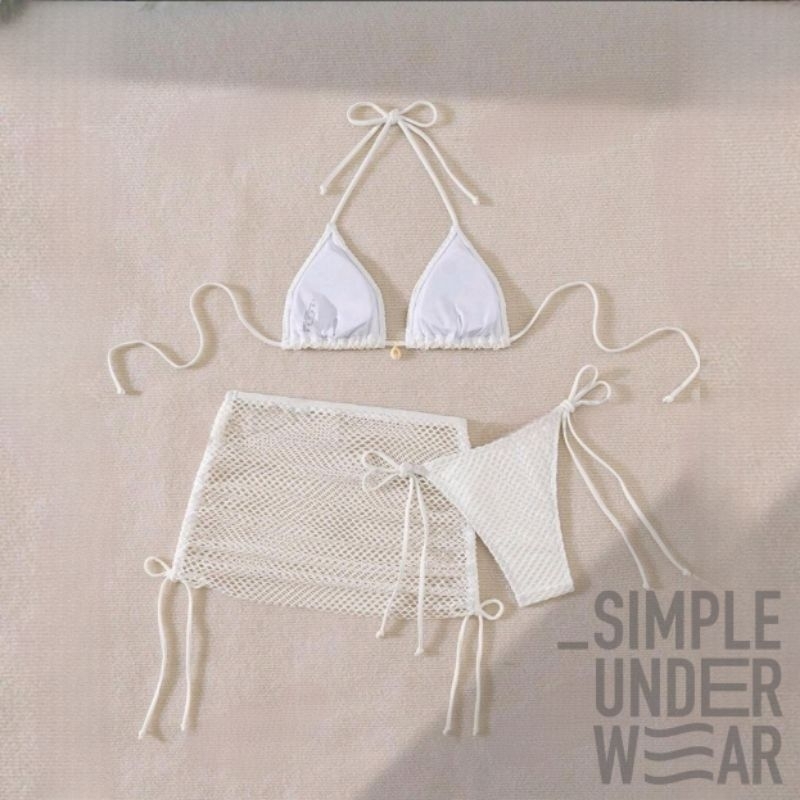 346 , 474 Simple Underwear bikini ชุดว่ายน้ำบิกินี่ set 3 รูปที่ 5