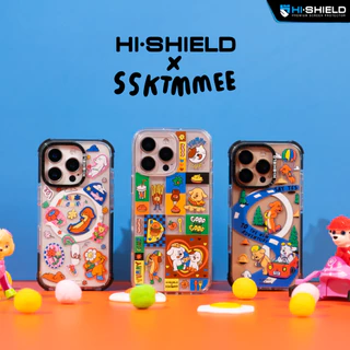 HI-SHIELD เคสใสกันกระแทก iPhone รุ่น SSKTMMEE1 [เคส iPhone17,iPhone16,iPhone15,iPhone14,iPhone13,iPhone12]