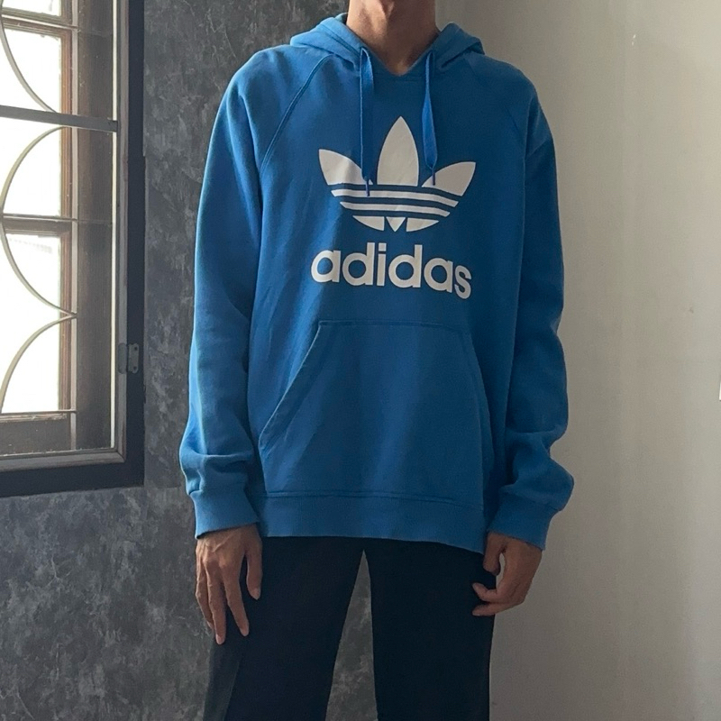 เสื้อฮู้ด adidas มือสองของแท้