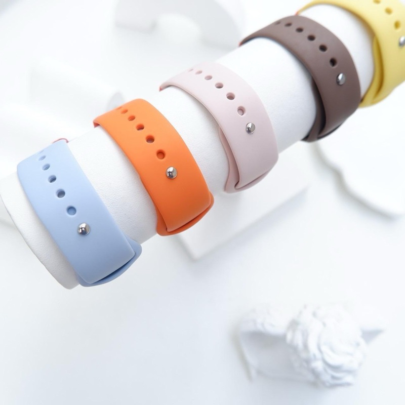 สายนาฬิกามีครบทุกขนาด พร้อมส่งจากไทย(สายสั้น) มีหลายสีให้เลือก