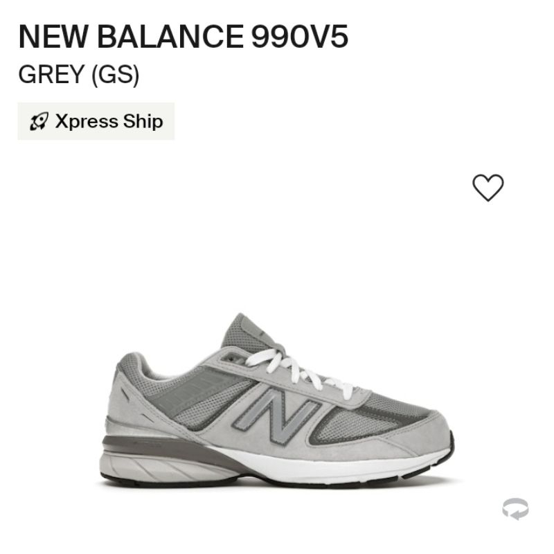 New balance990v5มือสอง(แท้💯)