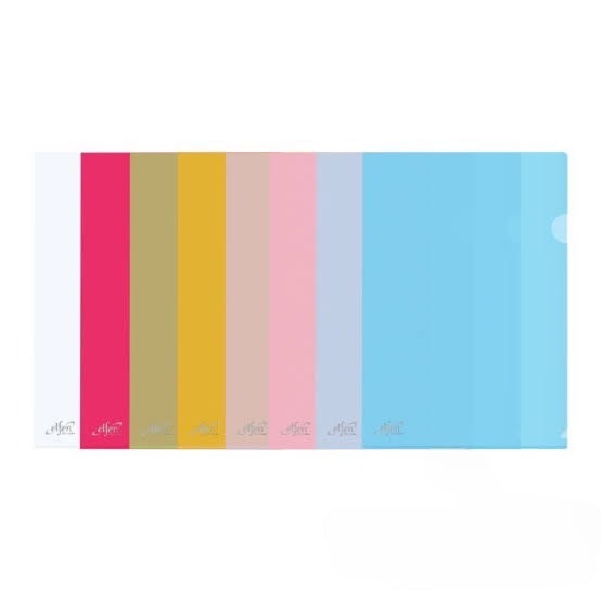 Elfen แฟ้มใส แฟ้มซองเปิดข้างพลาสติก No.116 A4 ( 12แฟ้ม/แพ็ค )