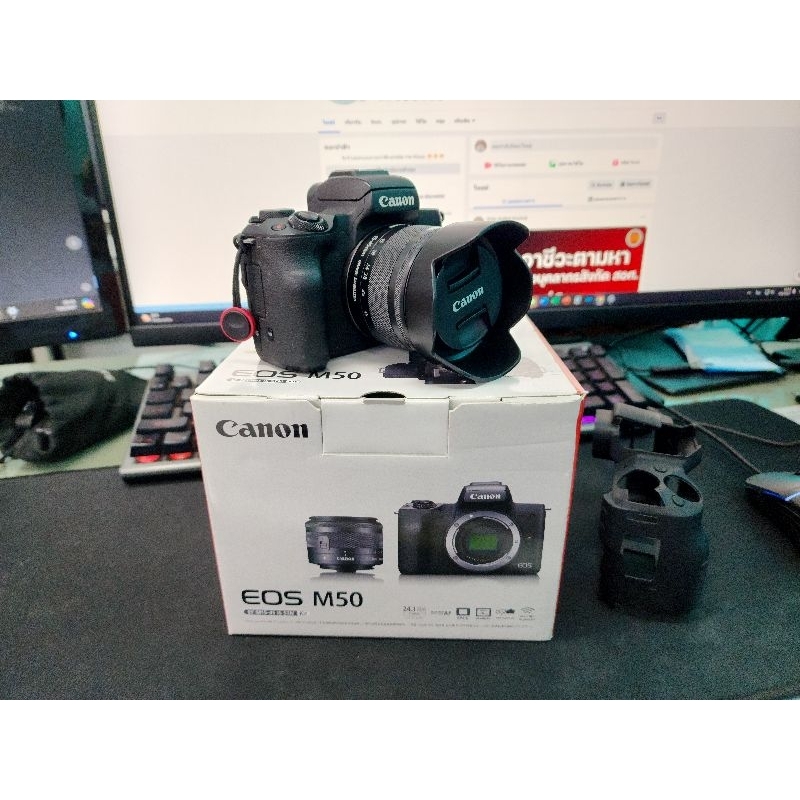 canon m50 มือสองสภาพดี