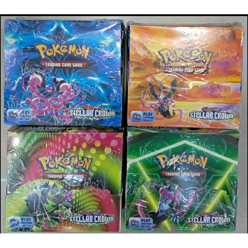 การด์โปเกม่อนกล่องละ160บาทสุ่มแบบสุ่มลายนะคะ