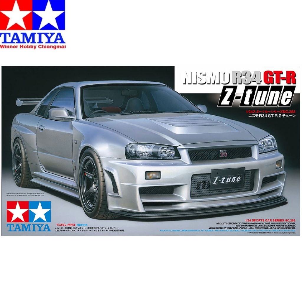 โมเดล รถยนต์ Tamiya 24282 NISMO R34 GT-R Z-tune 1/24