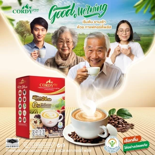 สูตรใหม่ Cordy Plus Coffee กาแฟคอร์ดี้พลัส แบบ 6,10 กล่อง กาแฟสมุนไพร เครื่องดื่มทางเลือกเพื่อสุขภาพ