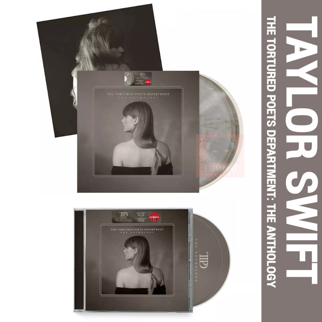 (แผ่นเสียงพร้อมส่ง) PRE-ORDER แผ่นเสียง : TAYLOR SWIFT - THE TORTURED POETS DEPARTMENT: THE ANTHOLOGY