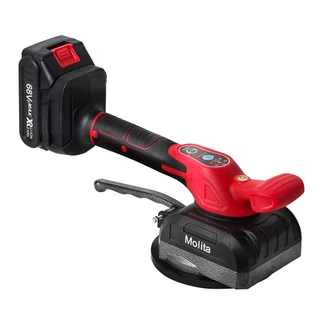MOLITA เครื่องดูดสั่นกระเบื้องไร้สาย 68V แบตเตอรี่ 2 ก้อน ติดกระเบื้อง ปูกระเบื้อง ดูดกระเบื้อง ปรับความเร็ว 5 ระดับ