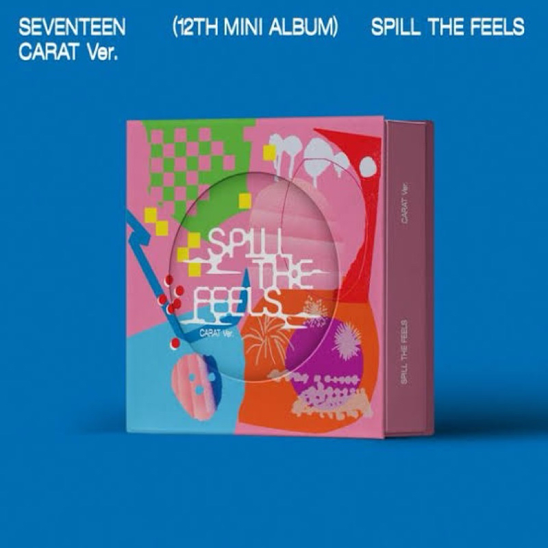 พร้อมส่ง SEVENTEEN album <Spill the feel> BLUE ver/NEW ver/YOU ver/CARAT ver