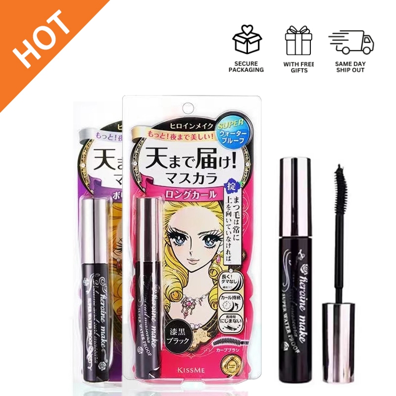 KISS ME Heroine Make มาสคาร่ากันน้ำ [Volume & Curl/ Long&Curl]