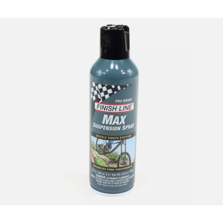 น้ำยาทำความสะอาด หล่อลื่นโช๊คอัพ Finish line Max Suspension Spray 6.35 OZ / 180g ราคา ถูกที่สุด ดีลบีเคเค รูปภาพหลัก