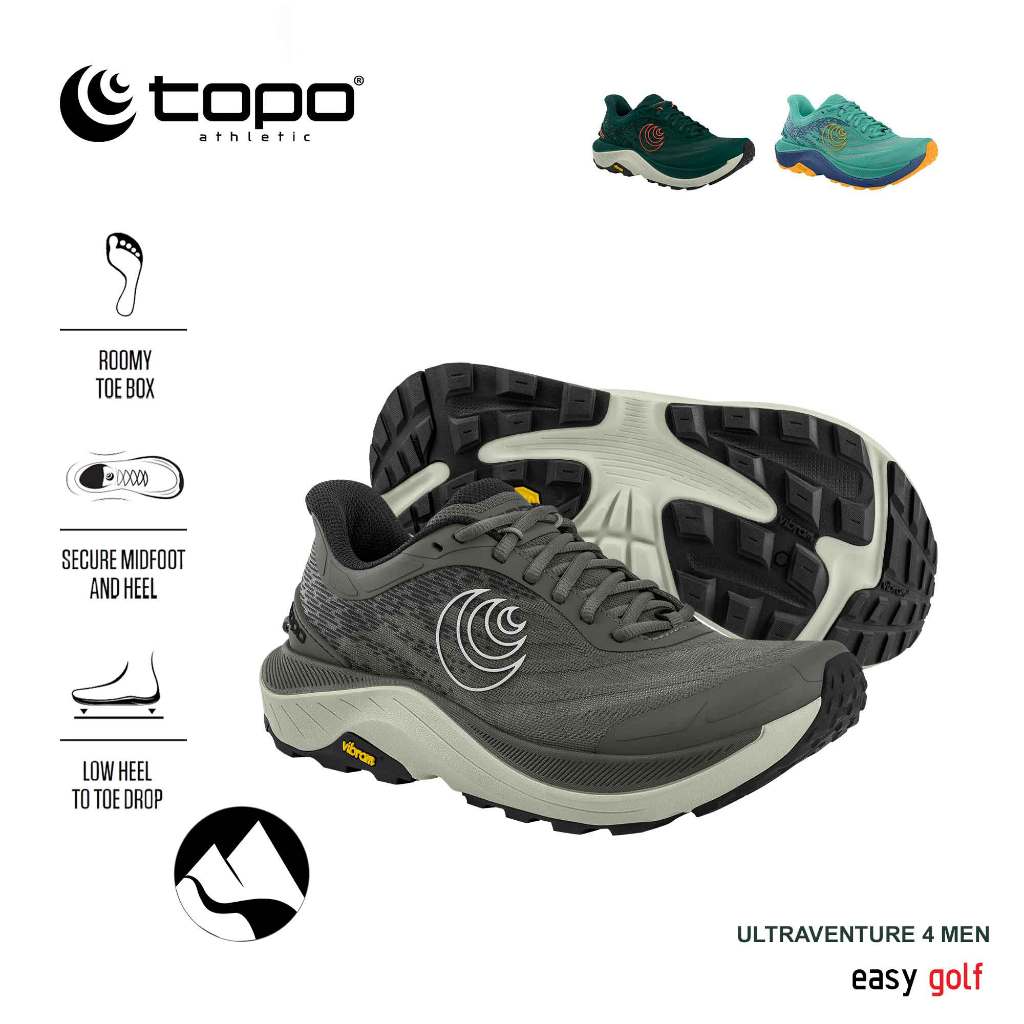 TOPO ATHLETIC TRAIL ULTRAVENTURE 4 MEN'S RUNNING SHOES  รองเท้ากีฬา วิ่งเทรลผู้ชาย