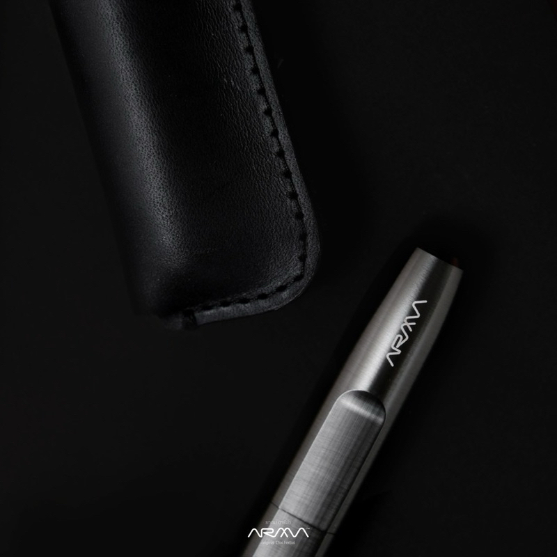 ยาดม อาร์ม่า ARMA HERBAL - Titanium พร้อมเคสหนัง